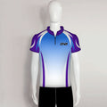 AJZ15 Purple/White/Blue Custom Archery Club Jerseys