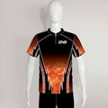 AJZ35 Blaze Black Custom Archery Jerseys For Men Women