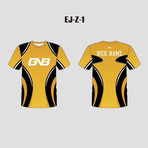 EJZ1 Sublimated Custom Esports Team Jerseys Uniform