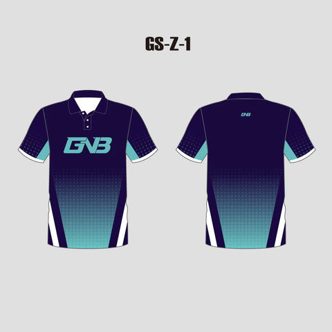 Z1 Gradient Dot Personalized Dry Fit Golf Polo Shirts
