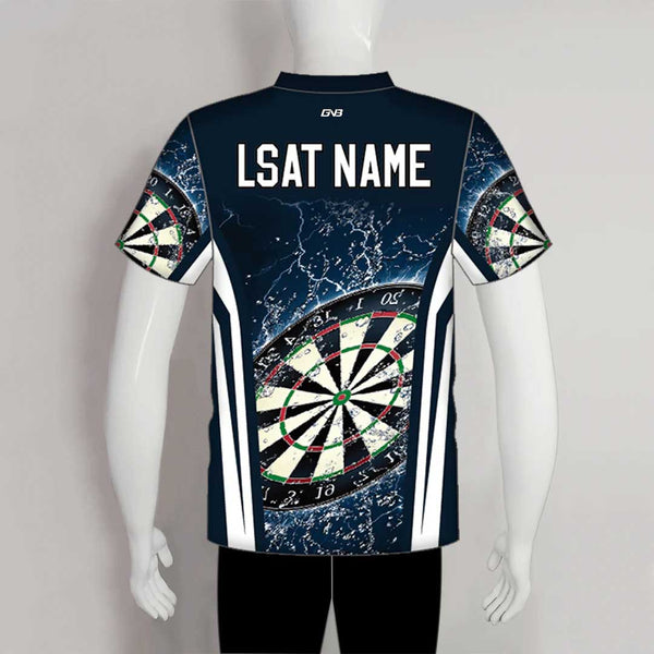 DSX4 Darts Board in Water Cool Custom Dart Shirts and Jerseys