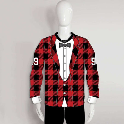 PJZ1 Buffalo Plaid Sublimated Custom Paintball Jerseys