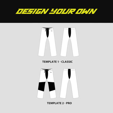Custom Sublimated Roller Hockey Pants - DESIGN YOUR OWN