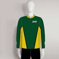 LAJZ13 Green Gold Long Sleeve Custom Archery Club Archer Jerseys
