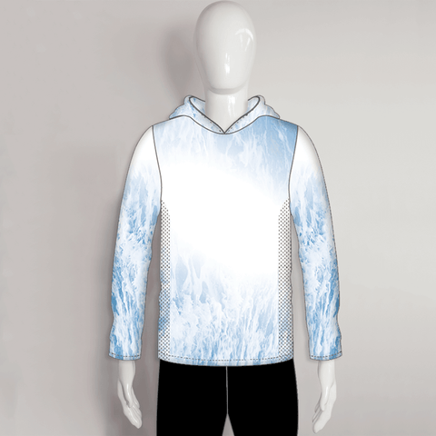 FHX021 Sea Water Foam Performance Custom Fishing Hoodies - YoungSpeeds