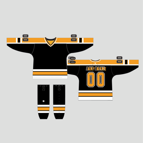 C8 Sublimated Custom Team Hockey Jerseys Socks - YoungSpeeds