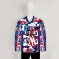 HJZ292 Abstract American Flag Custom Sublimated Hockey Jerseys - YoungSpeeds